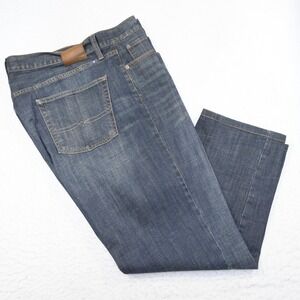 Lucky Brand 221 Original Straight Stretch Denim Blue Jeans Mens Size 40 x 30**